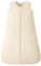 FIEMOL Schlafsack Baby 2.5 Tog 6-12 Monate, Winter Baumwolle Neugeborenen Baby Schlafsack Wearable Decke für Säugling und Kleinkind, 2-Wege-Reißverschluss Schlummersack Beige 78cm