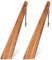 2 Stück Holzspatel Zum Kochen, Spachtel Pfannenwender Holz Holzspatel Zum Kochen, Küchenspatel Wender, Kochutensil Flacher Zum Wenden, Servieren, Schaben Und Wenden 25.3 cm