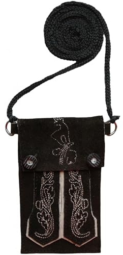 German Wear Trendige Trachten Handytasche für Iphone handy Leder tasche