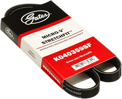 Gates K040359SF Stretch Fit Micro V Serpentine Drive Belt