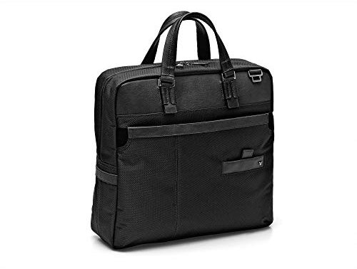 RONCATO Unisex Harvard Vertikale Tasche mit 2 Griffen für PC und Tablet, Schwarz