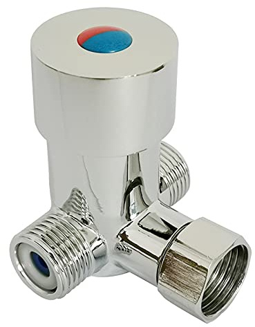 Farnavi Hot & Cold Water Mixing Valve Temperature Control Mixer for Automatic Sensor Faucet