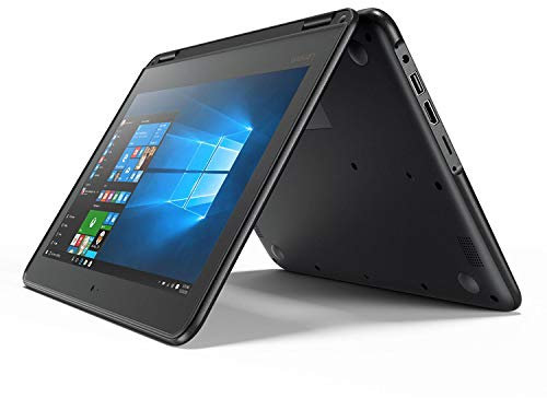 Lenovo N23 11.6-inch IPS Anti-Glare Touchscreen 2-in-1 Business Laptop, Intel Celeron N3060, 4GB RAM, 128GB Solid State Drive, Windows 10 Professional