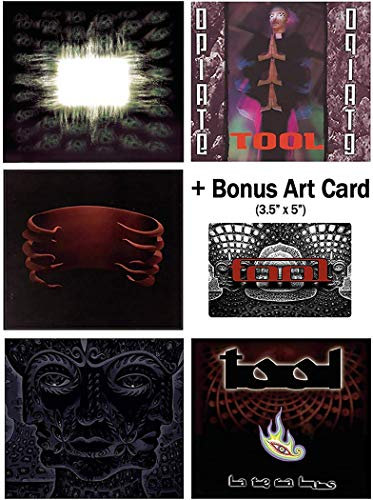 Tool: Complete Studio Album CD Collection with Bonus Sticker