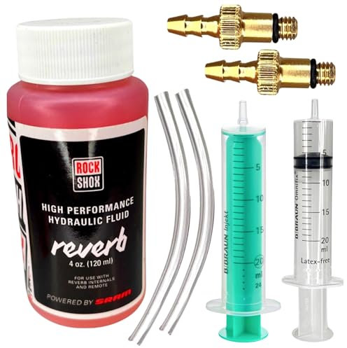 Fantic26 F26 Rock Shox Reverb Sattelstütze Entlüftungskit Service Kit + 120ml Hydraulik ÖL