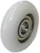 Roulette pour porte sectionnelle - Diamètre : 46 mm - Sans axe - Pour porte de garage