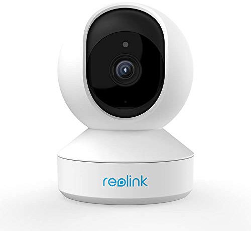 Reolink E1 Telecamera Sorveglianza WiFi 3MP Interno WiFi, IP Camera 2.4GHz, Pan/Tilt Baby Monitor, Audio Bidirezionale, Visione Notturna e Visualizzazione Remota