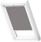 VELUX Original Roof Window Blackout Blind for U04, U34, Grey, with White Guide Rail