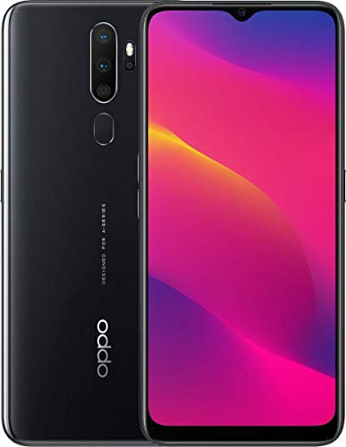 OPPO A5 2020 Dual-SIM 64GB ROM + 3GB RAM Factory Unlocked 4G/LTE Smartphone (Mirror Black) - International Version
