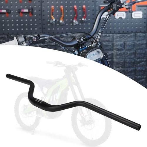 Dirt Bike Lenker,Motorrad Lenker Hochhaus Lenker für Surron Sur-Ron Light Bee S/X X160/X260 Fahrräder-Schwarz