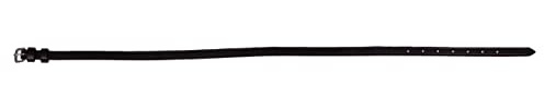 QHP Sperriemen Basic Leder (Warmblut extra, schwarz)