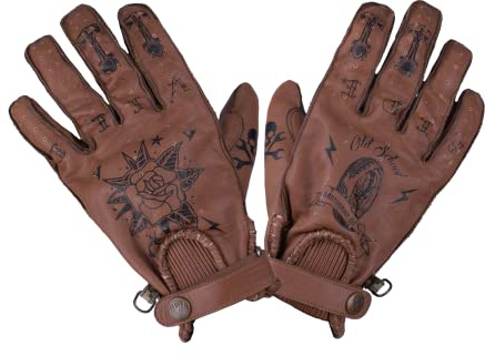 By City Second Skin Tattoo Ii Gloves L