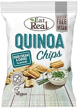 VSTAR Chips Crisps Bags Collections - Deliciously light & Crispy Chips Bags (Sour Cream & Chives 80g, 2 Packs)