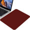 Origin-Joy Mauspad, großes PU-Leder Mauspad ohne Logo-Design, Computer-Mauspad mit rutschfester Wildleder-Basis für Gaming, Schreibtisch, kabellos, Laptop, Reisen, Büro (Burgunderrot, 45 x 40 cm)