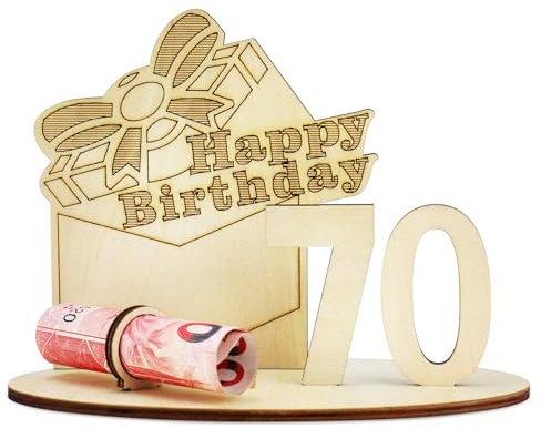 TAKULA Geburtstagskarte-70. Geburtstag Mann Außergewöhnliche Geschenke Deko 70 Geburtstag Mann,Geburtstag Geschenk-Gästebuch Geburtstag 70|70