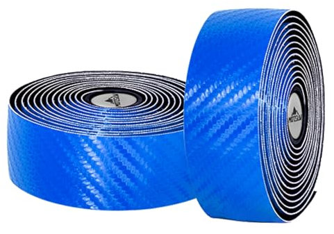 Azarxis Fahrrad Lenkerband 2 Stück, Lenkerbänder, Atmungsaktives Lenkerband für Fahrradgriff Rennrad Radfahren (01 Blau)