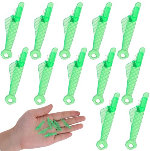 12 Stück Nadeleinfädler in Fischform, Einfädelhilfe Für Nähnadeln Nähmaschinen Zubehör, Automatischer Einfädler, Kunststoff Nähnadeln Einfädler, Nadel Threading Tool Für Handnähen