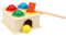 Wedhapy Holz Klopfbank Spielzeug Hammer Kinder Holz Hammer Spielzeug Klopfbank Geschenke Spiel für Kleinkinder mit 4 Holzkugeln