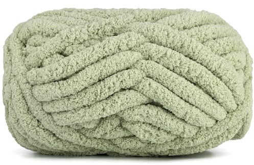 226g Dicke Yarn Zum Handstricken, Diameter 2cmDicke YarnGarn Strickgarn, DickeYarn Zum HäKeln,Yarn DickesGarn Flauschig, DickeYarn FüR Decke, Grobstrick Weiches Wollgarn Haustier Bett Sofa