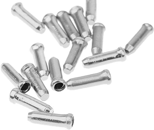 20 Pcs, Bike Brake Cables, Bike Cable End Caps, Alloy Road Mountain Bikes Brake Tips Shifter Creative and Popular