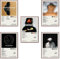 generisch Partynextdoor Music Album Cover Signed Limited Leinwand Poster (Set of 5) Unframed:8inx12in(20x30cm)