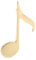 TOVINANNA Broche Unique Forme De Note De Musique Pour Et Femmes Épinglette Émail Pour Vêtements Et Chapeaux