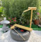 Japanisches wasserspiel brunnen Garten,Bamboo Accents Traditional Bamboo Fountain,Bambus-wasserbrunnenZen Garden Fountain Bamboo Water Landscape Japanese Garden Flowing Water Decoration 70cm