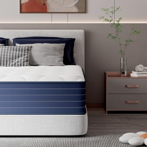 PurrJoys Matratze 140x200 H3 & H4 mit Oeko-TEX Zertifiziert, Höhe 25 cm 7 Zonen Taschenfederkernmatratze mit Memory Foam, Federkernmatratze mit weicher Oberfläche für Erwachsene