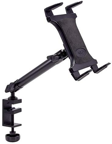 ARKON Robuste Tablet-Halterung für Schreibtische oder Laufbänder für iPad Pro, iPad Air, iPad Einzelhandel, Schwarz