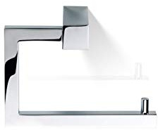 Toilettenpapierhalter in Weiß, CO TPH3, Serie Corner von Decor Walther