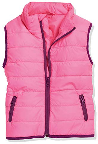 Playshoes Gilet trapuntato, Giacca da esterno Unisex - Bambini e ragazzi, rosa, 92