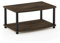 Furinno Soportes de TV sin herramientas Nogal de Columbia/Negro