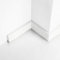 [DQ-PP] 1 x angolo esterno 55 mm PVC bianco battiscopa in plastica PVC laminato decorativo battiscopa