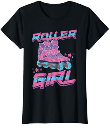 Rollschuh Laufen Rollschuhe - Roller Girl T-Shirt