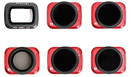 JONGSUN 6Pack ND Filter Set (UV CPL ND8/PL ND16/PL ND32/PL ND64/PL) Kompatibel mit DJI Mavic Air 2 Drone (Nicht Kompatibel mit AIR 2S)