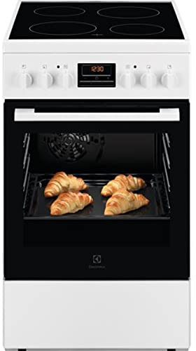 Electrolux FIN00033 Cocina vitrocerámica 4 chimeneas-Horno 57L-LKR524288W