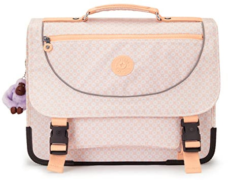 Kipling Preppy Schultasche, mittelgroß, leicht, 41 cm, 15 l, Girly Tile PRT, Girly Tile PRT, Einheitsgröße, Preppy
