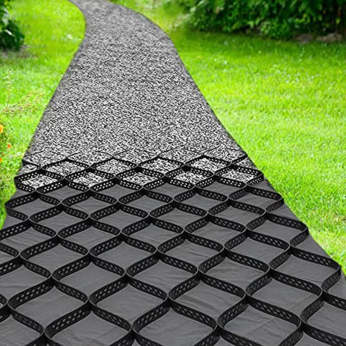 Stabilisateur Gravier 2 Pouces D'épaisseur Grille Géographique pour Allée/murs De Soutènement/passerelle, Grille Au Sol de Stabilisateur de Gravier, Aménagement Paysager, Parcs De Stationnement Grille