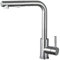 KitchenQuality Küchenarmatur | Ausziehbare Brause | 360° Grad schwenkbar | Gebürsteter Edelstahl | Verstellbare Brause mit Umschalter | Einfache Montage und Installation