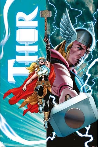 empireposter Thor - Poster - Thor vs female Thor