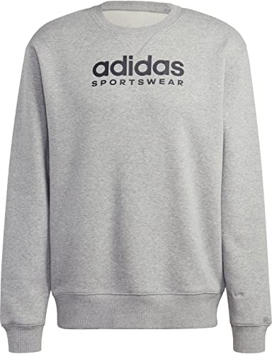 adidas Herren Sweatshirt (Long Sleeve) M All Szn G SWT, Medium Grey Heather, IC9823, S