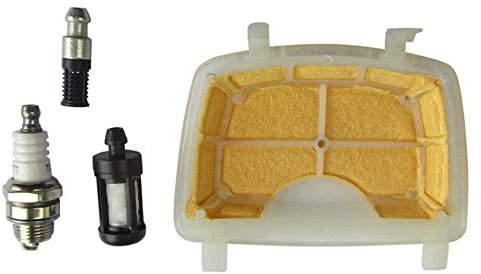 SPORTARC Kit di assistenza per filtro aria Kit candela per motosega per Stihl MS171 MS181 MS211 Filtro aria e carburante Plug