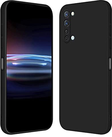 RankOne Coque pour Oppo Find X2 Lite (6.4 inches) Étui en Silicone TPU Souple - Noir