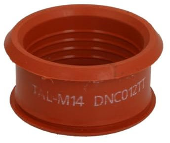 THERMOTEC DNC012TT Wärmetauscher-Schlauch Heizungsschlauch MVQ (Silikon-Kautschuk) 20g