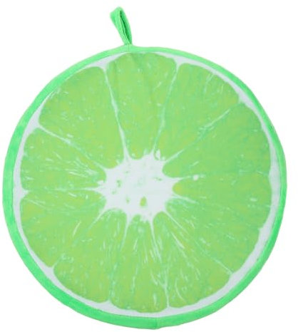 Cabilock Rundes Frucht Sitzkissen Orange Grün Weiches Plüsch Sofa Bodenkissen Mit Abnehmbarem Bezug Maschinenwaschbar Komfortable Stuhl Bodendekoration Für Zuhause Und Büro