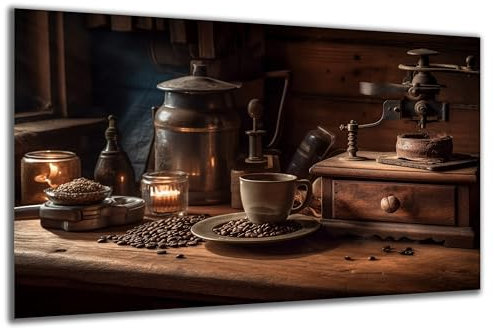 DARO Design - Wand-Bild auf 6mm HDF 84x56 cm Kaffee Tisch - Wand-Deko Bilder Geschenk