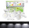 GY GU10 Led Dimmbar Kaltweiss Lampe, 4.9W 790 Lumen 6500K Kaltweiß Glühbirnen,75W Halogenlampe ersetzt,Abstrahlwinkel 120° Leuchtmittel,GU10 Dimmbar, Energiesparlampe,10 Stück