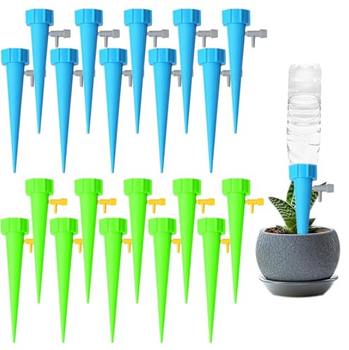 Automatisch Bewässerung Set, Pflanzen Wasserspender, Einstellbar Bewässerungssystem, Bewässerung Pflanzen Urlaub, Bewässerungssystem Zimmerpflanzen, für Topfpflanzen Garten Pflanzen