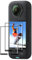 CYNOVA Insta 360 X5 Displayschutz Gehärteter Film 2-Pack, Kamera Zubehör für Insta360 X5 / X4 Displayschutz, 9h Härte Kratzfest, Anti-Fingerabdruck Blase frei