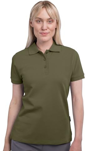 HRM Damen Heavy W Polohemd, Olive, 3XL